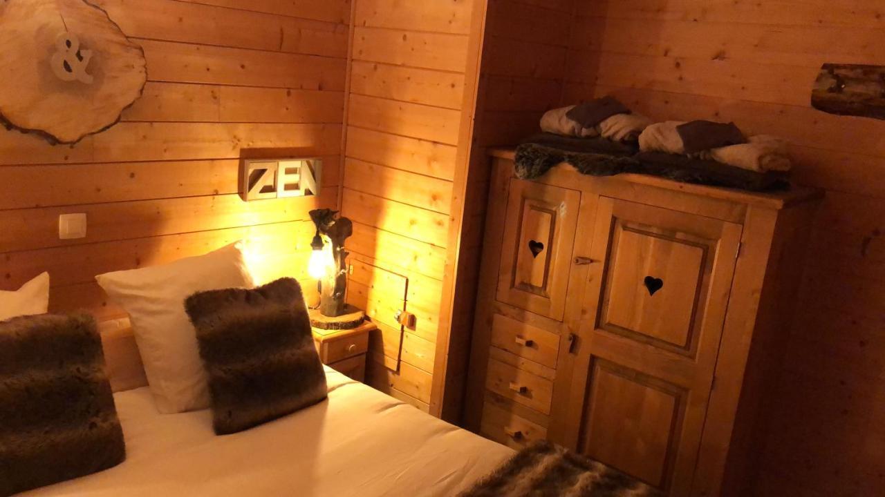 La Cabane A L'Oree Des Bornes Évires Εξωτερικό φωτογραφία